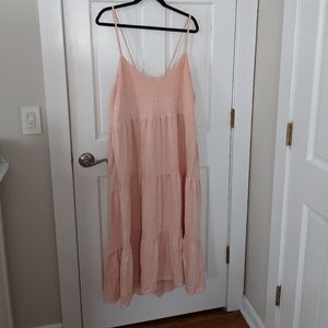 Coral Old Navy Dress with pockets